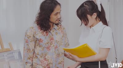 JVID・居家监禁・新手美女观护人首次上门检查・没想到被五年没碰女人的出狱猛男盯上・婕咪